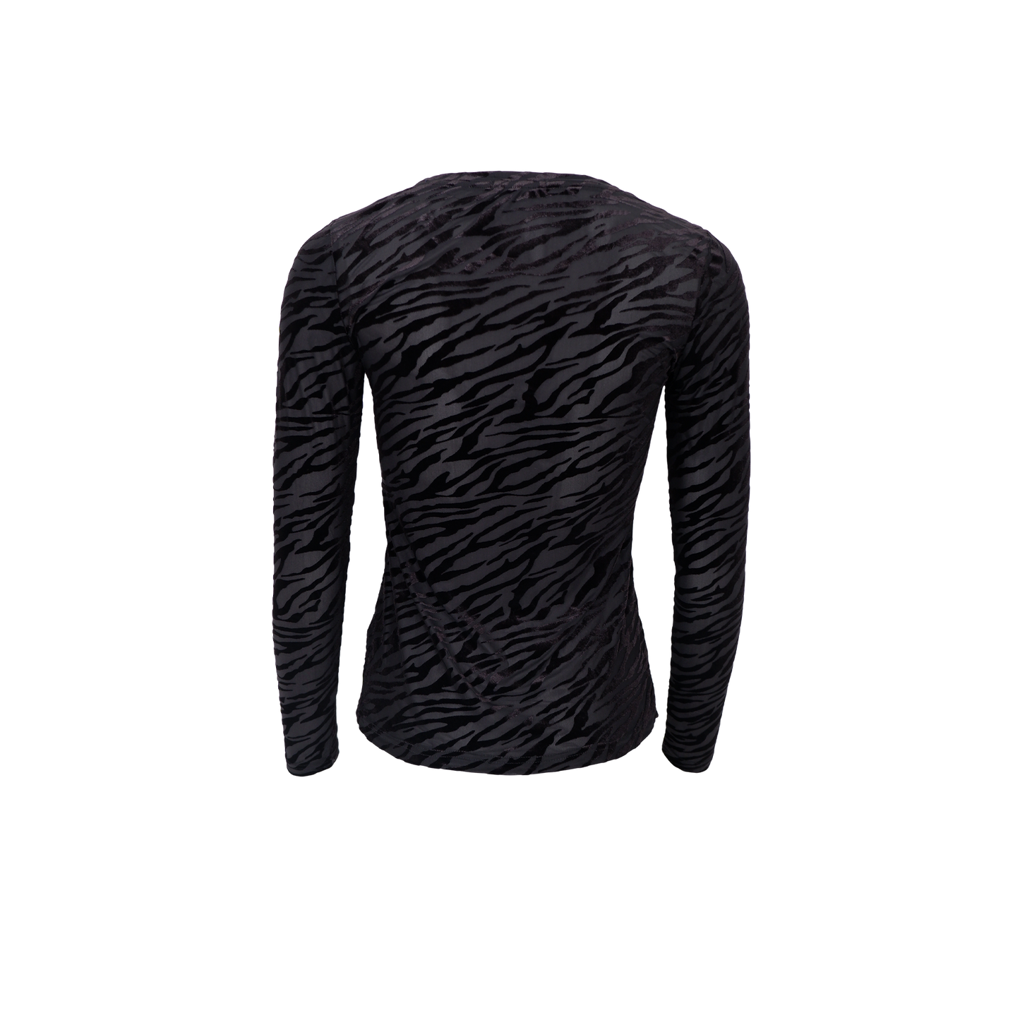 BCZENIA Mesh Blouse Black