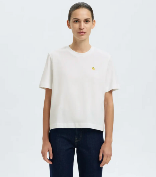 SLFELLA Boxs Tee Lemon