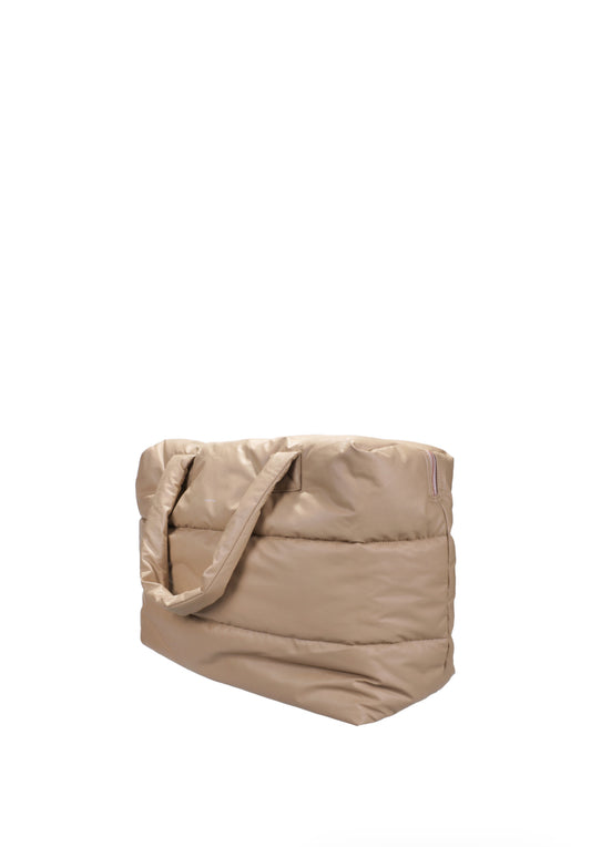 TMCAMILL Big Puffy Weekend Bag Nude