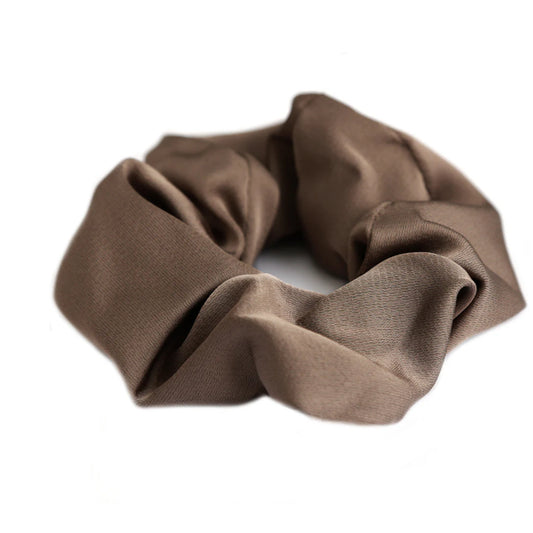 Satin-Scrunchie Latte