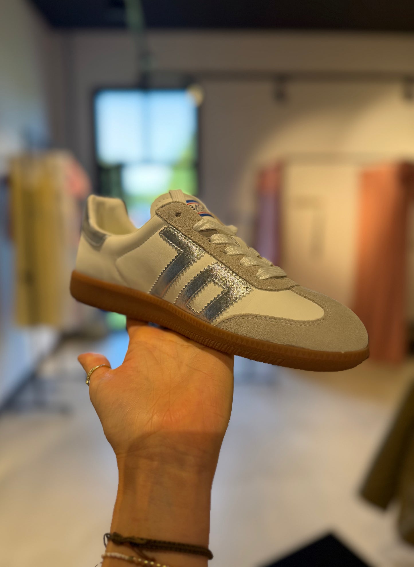BACK70 Sneaker silver