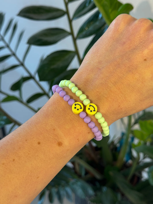 Armband Smiley (verschiedene Farben)