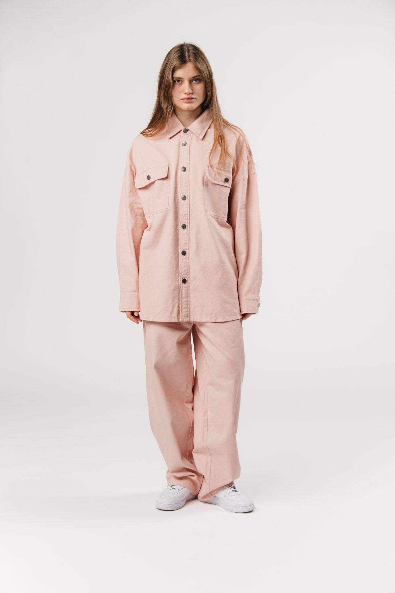 KKLBLDENIM Overshirt Rose