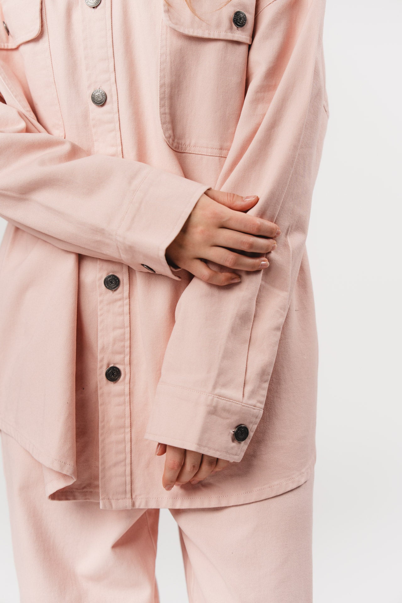 KKLBLDENIM Overshirt Rose