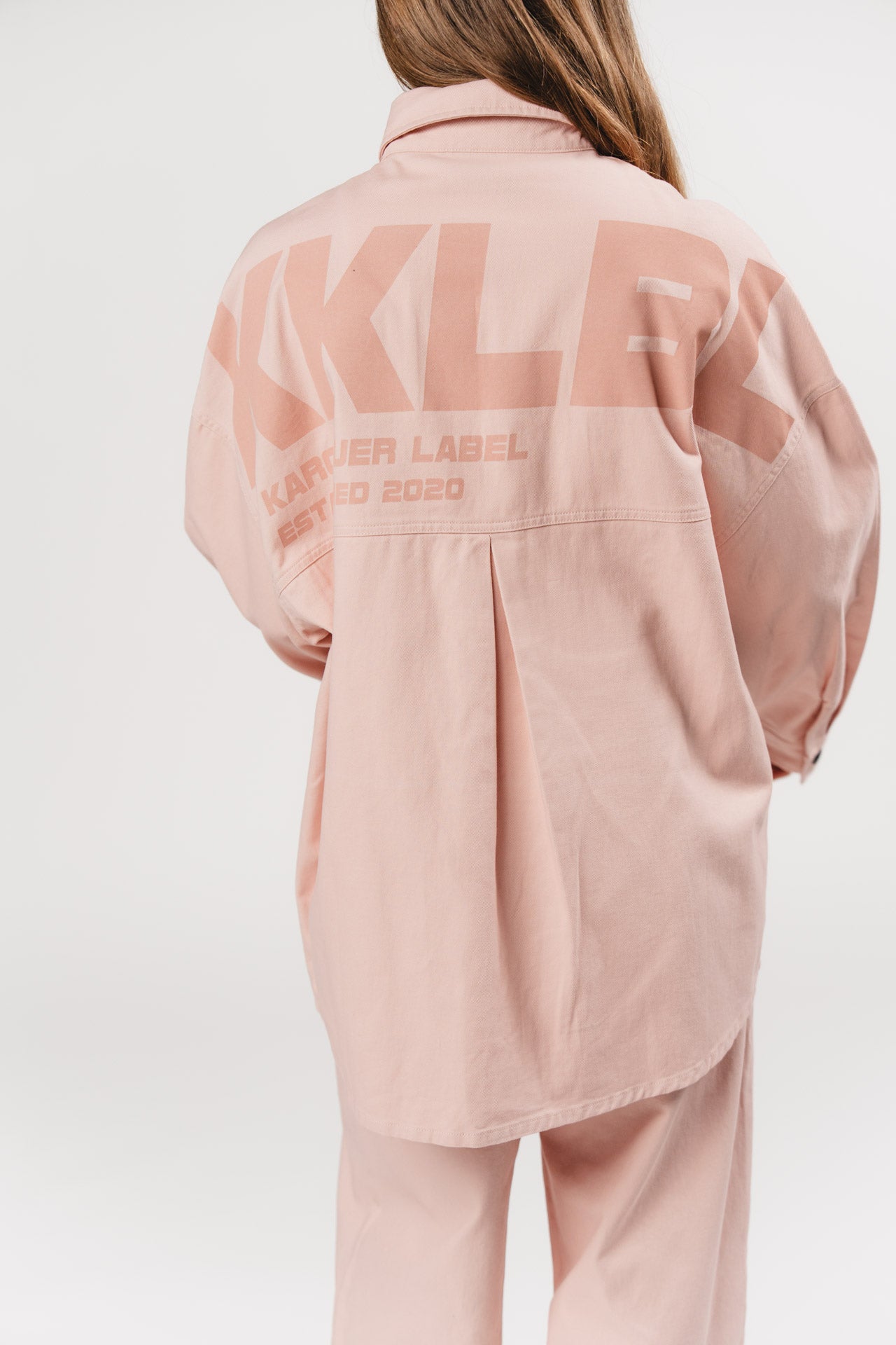 KKLBLDENIM Overshirt Rose