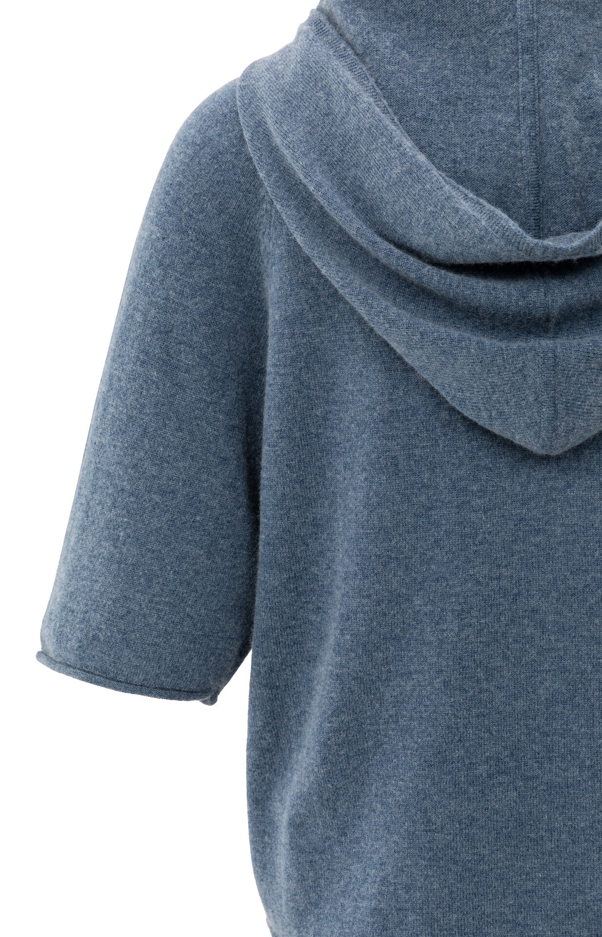 YAYAKNITTED Hoodie Short Sleeves