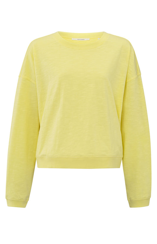 YAYAOVERSIZED Sweatshirt Lemon Grass