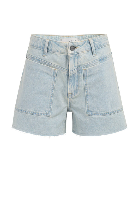 YAYASHORTS Light Denim