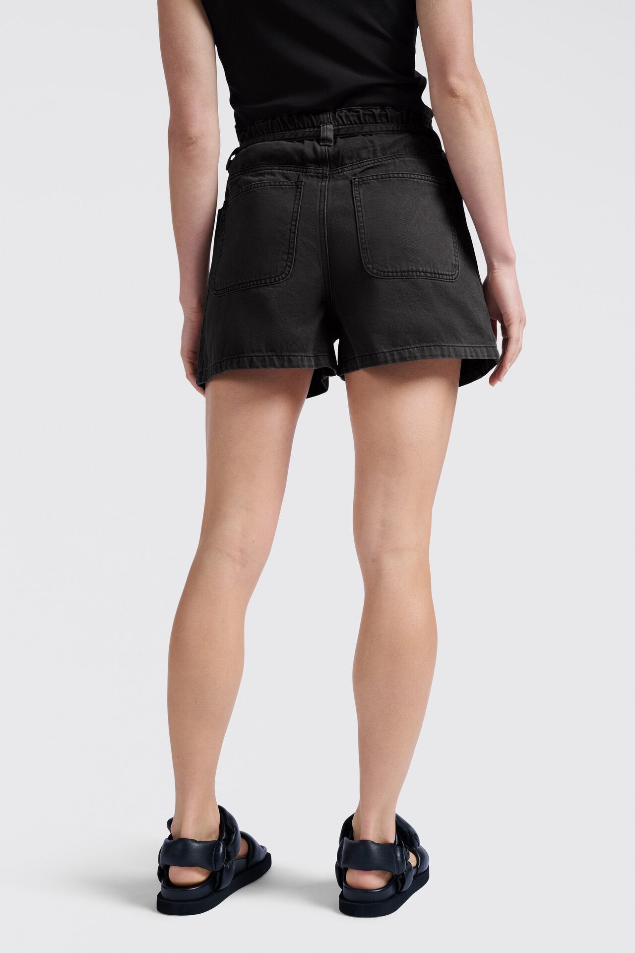 YAYACARGO Shorts Washed Black