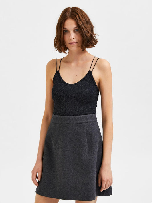 SLFKIMMI Glitter Body Black