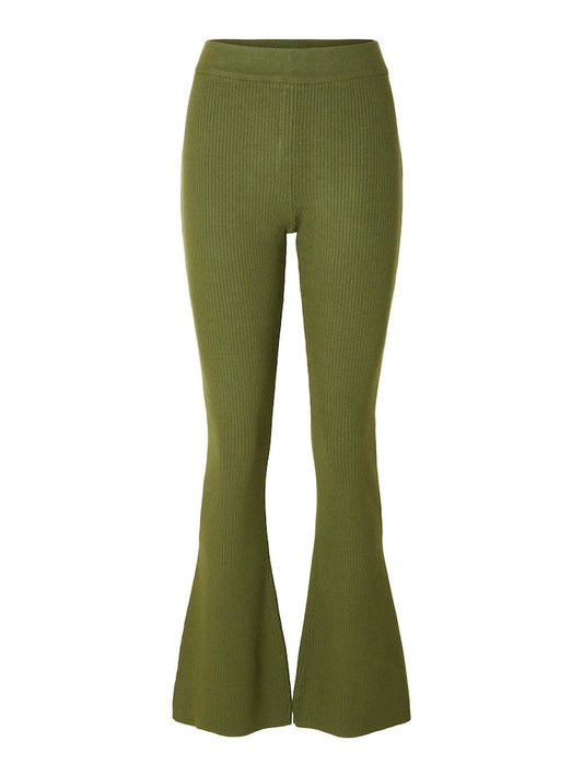 SLFKARO Flared Knit Pants