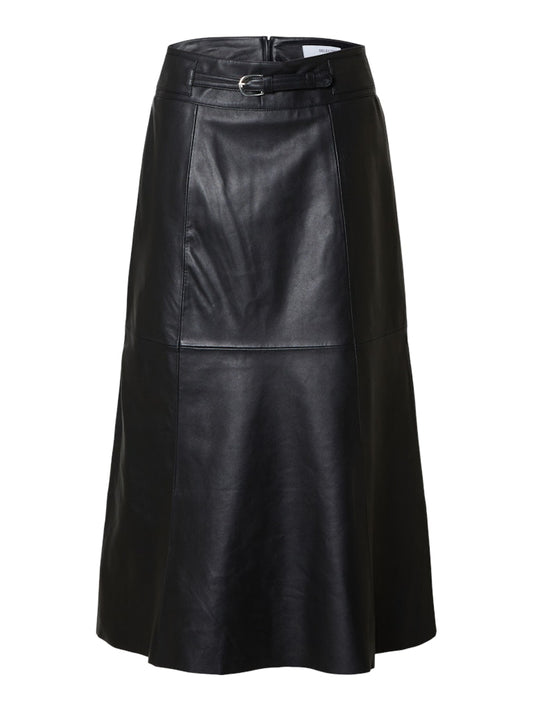 SLFELLA Leather Skirt