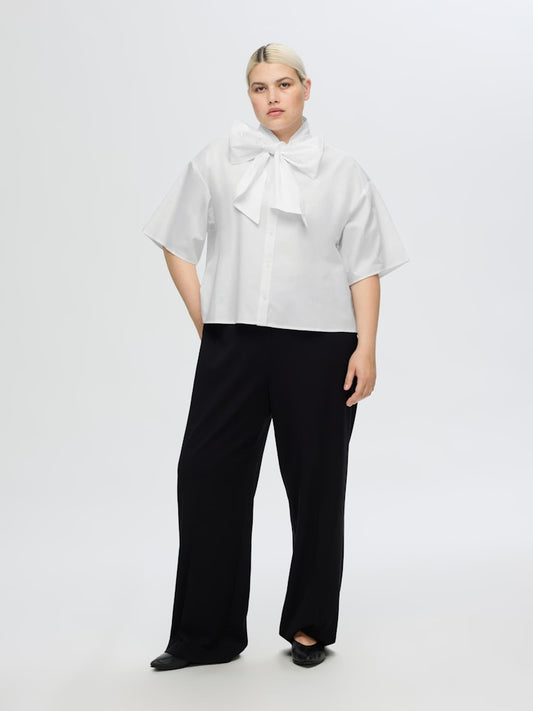 SLFJUNO 3/4 Bow Shirt