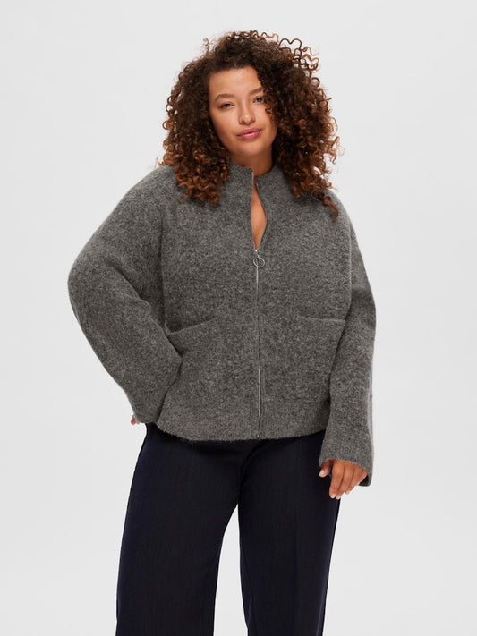 SLFSIA Knit Zipper