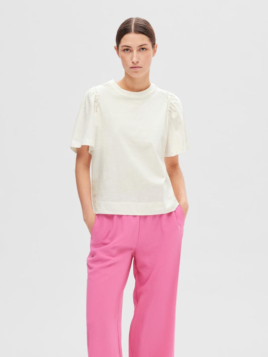 SLFPENELOPE Ruffle Tee (verschiedene Farben)