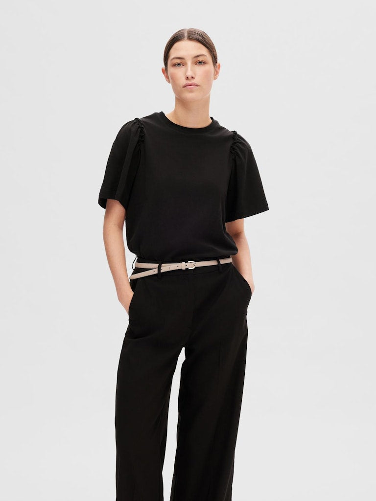 SLFPENELOPE Ruffle Tee (verschiedene Farben)