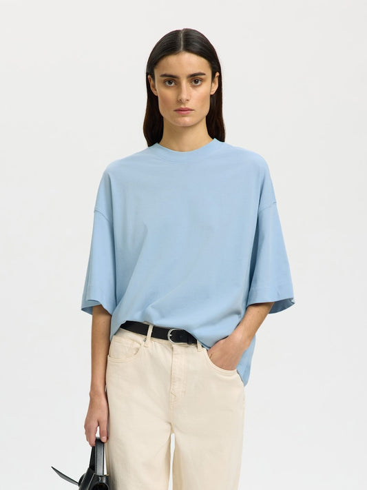 SLWCOLWOMAN 2/4 Oversized Tee