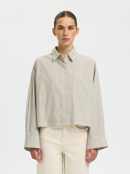 SLFWASTHA Cropped Boxy Shirt