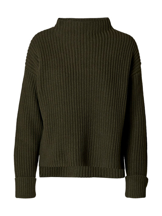 SLFSELMA knit Pullover Deep Depths