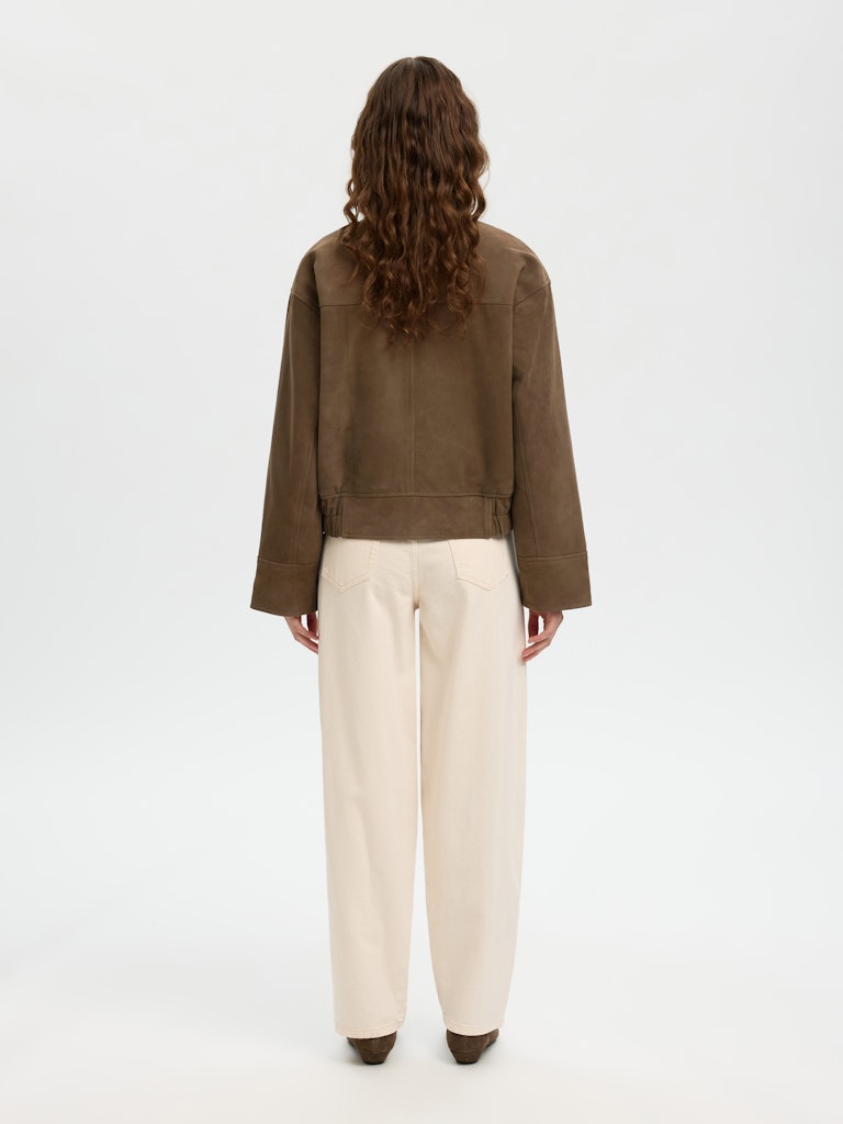 SLFAIDEN Suede Jacket