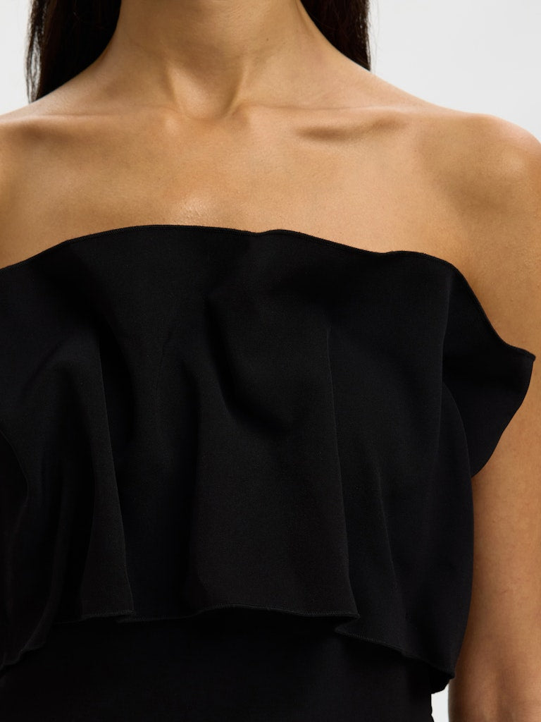 SLFVINELLE Pleated Bandeau Top (verschiedene Farben)