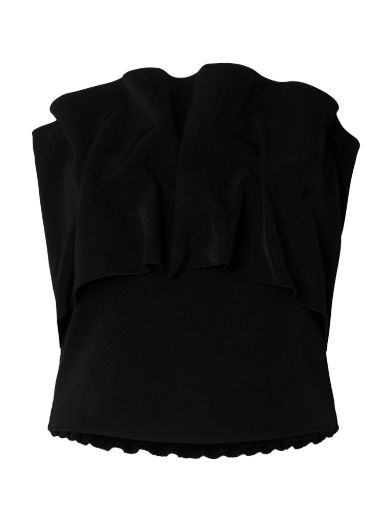 SLFVINELLE Pleated Bandeau Top (verschiedene Farben)