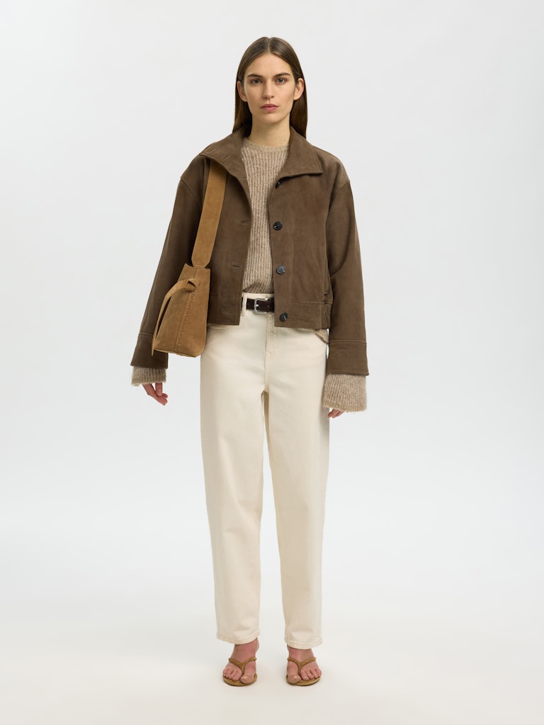 SLFSTELLE Medium Suede Bag