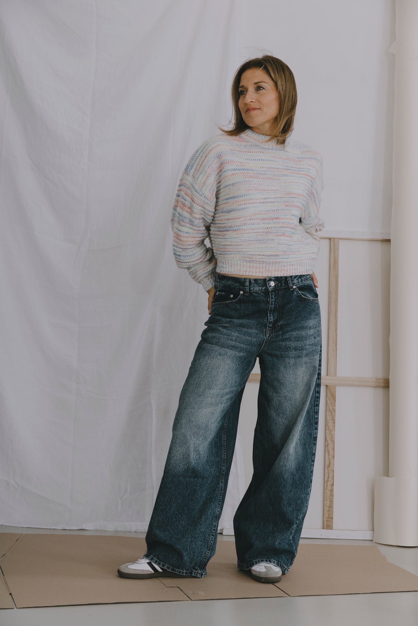 PCJAMIE O-Neck Knit