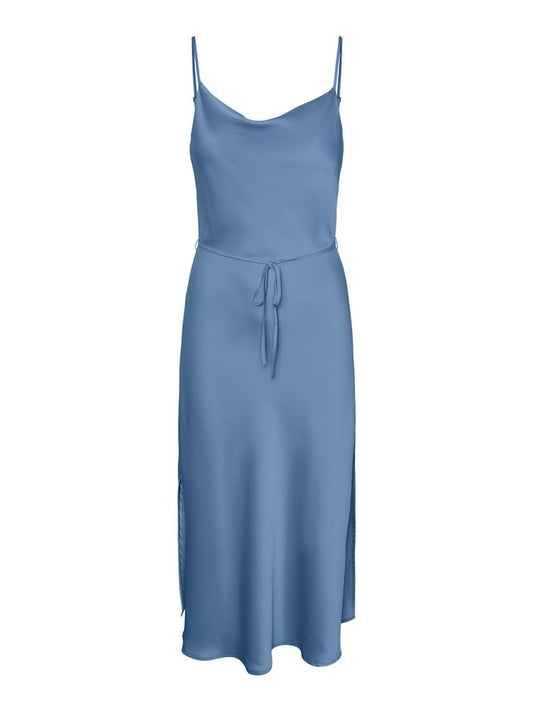 YASTHEA Strap Long Dress blue