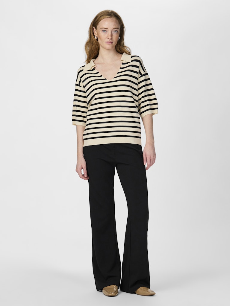 YASFONNY 2/4 Knit Pullover Stripe
