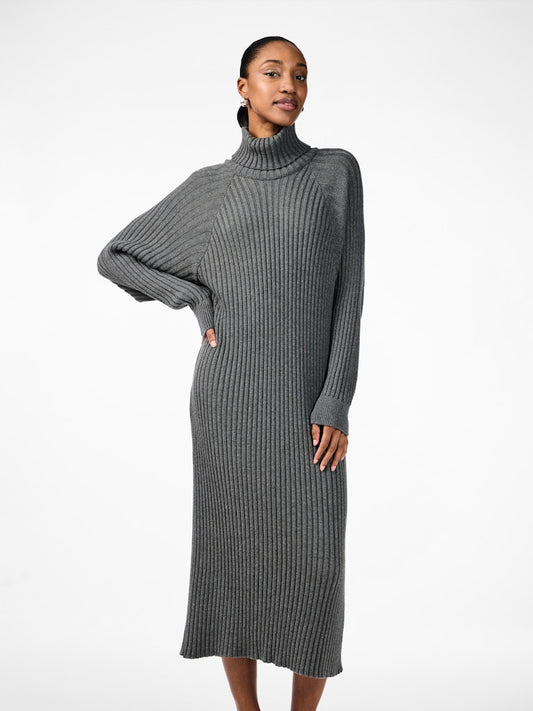YASMAVI Knit Dress Grey