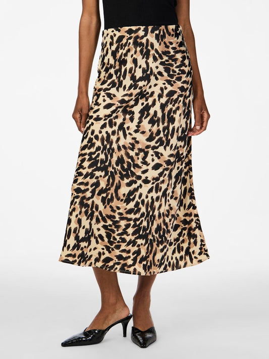 YASPELLA Midi Skirt Leo