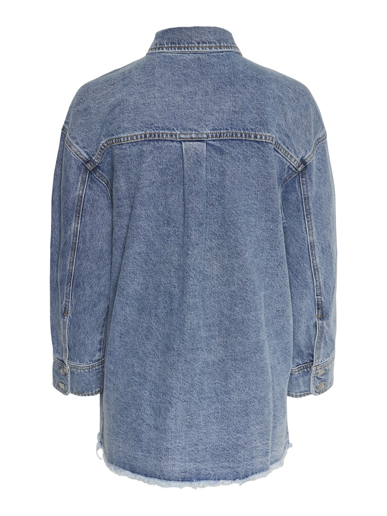 YASDAISY Denim Shacket