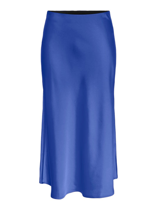 YASPELLA Midi Skirt Blue