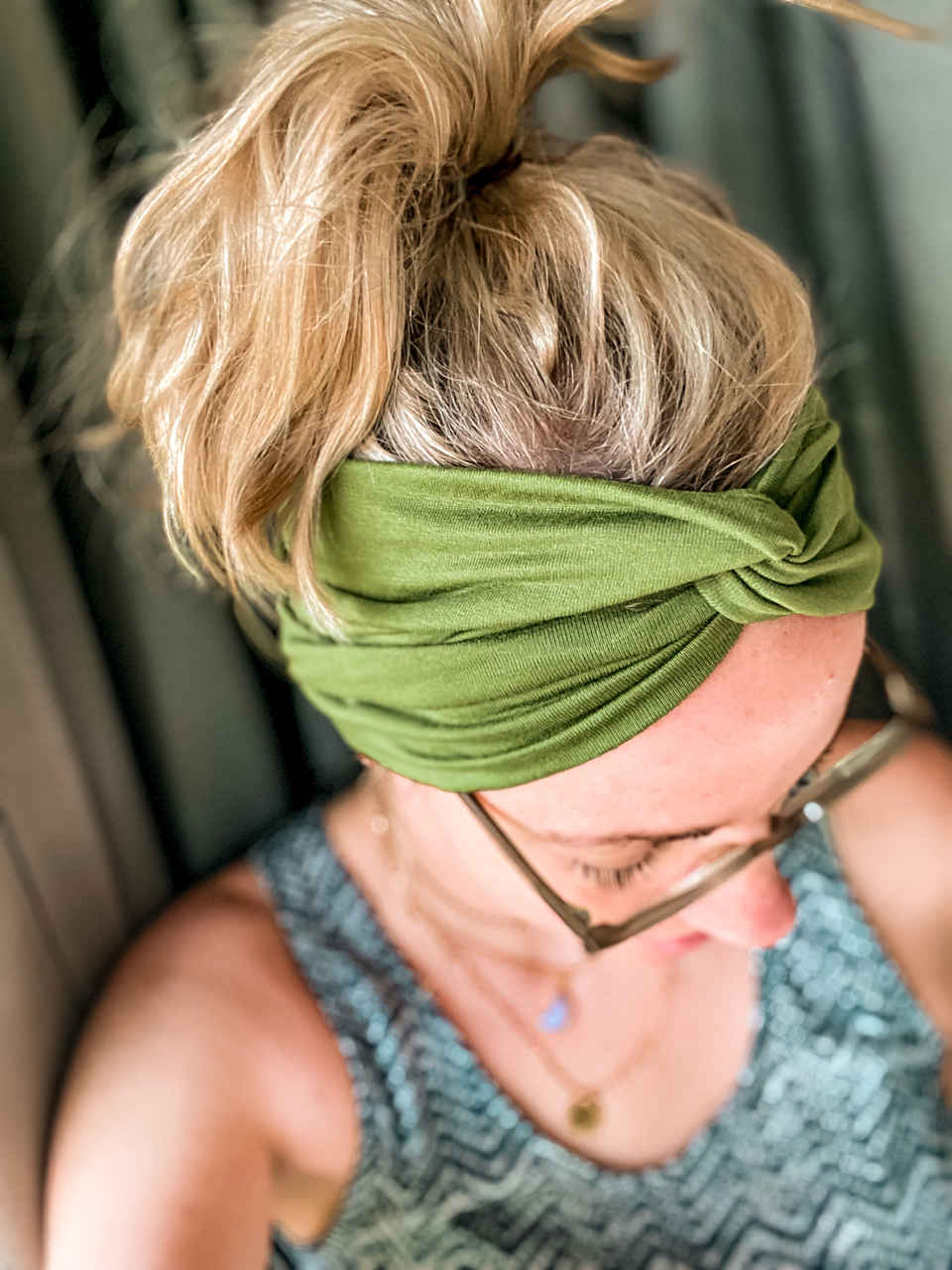 Stirnband khaki